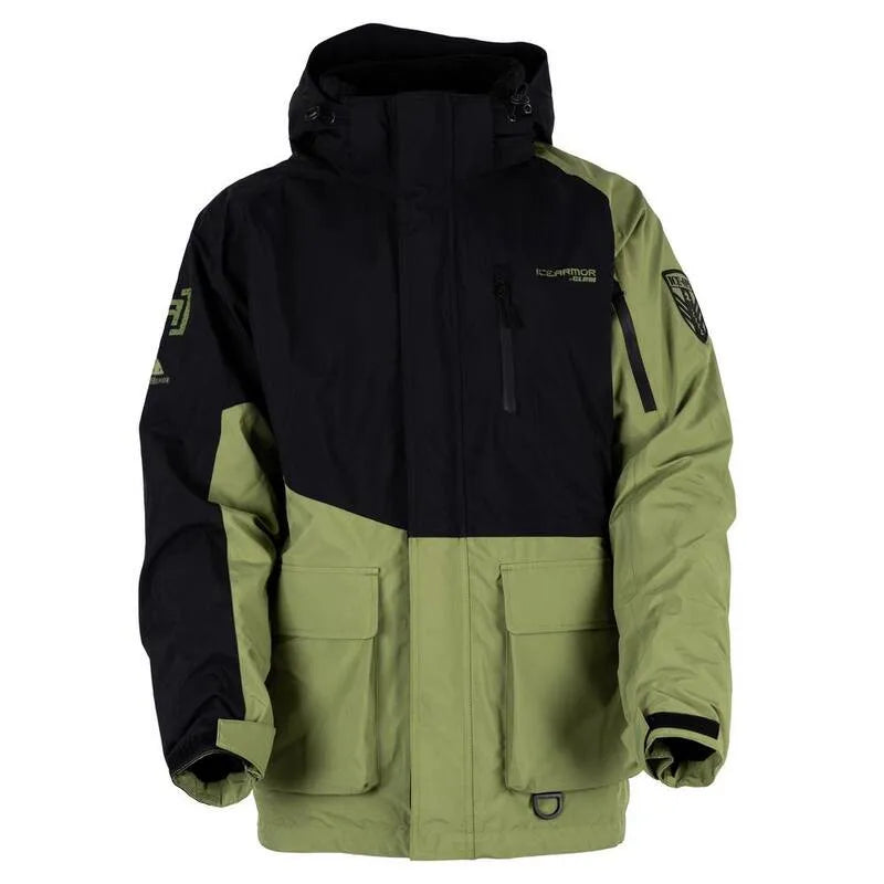 Delta 5XL, Pliures d'honneur, Drab Green et noir, Ice Armor Float Parka