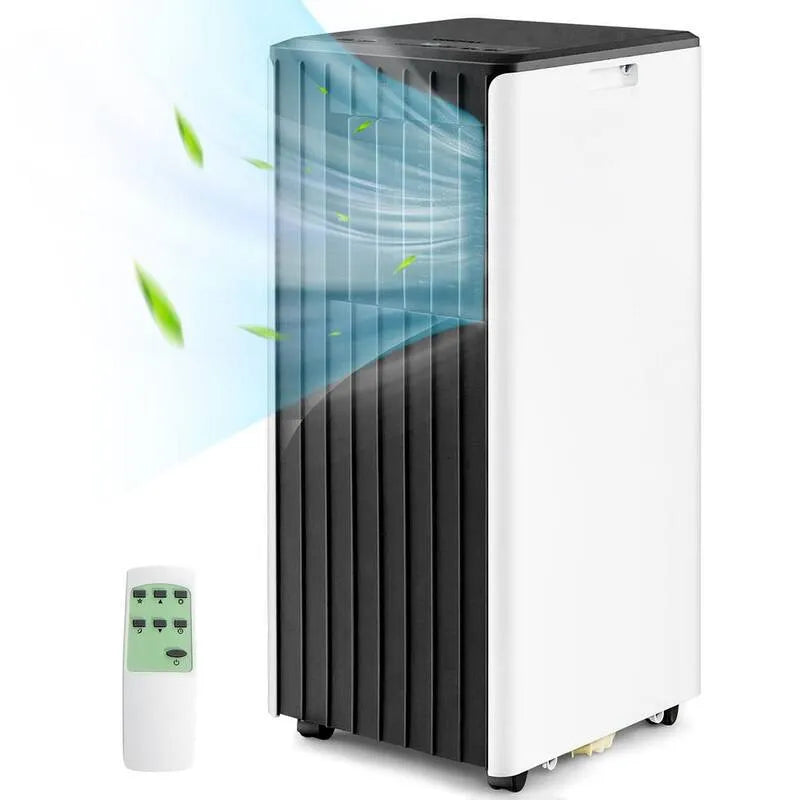 Climatiseur 5200 BTU Portable, conception compacte et portable, avec déshumidificateur et mode de sommeil blanc, 250 pi. Ft, 5,200 BTU
