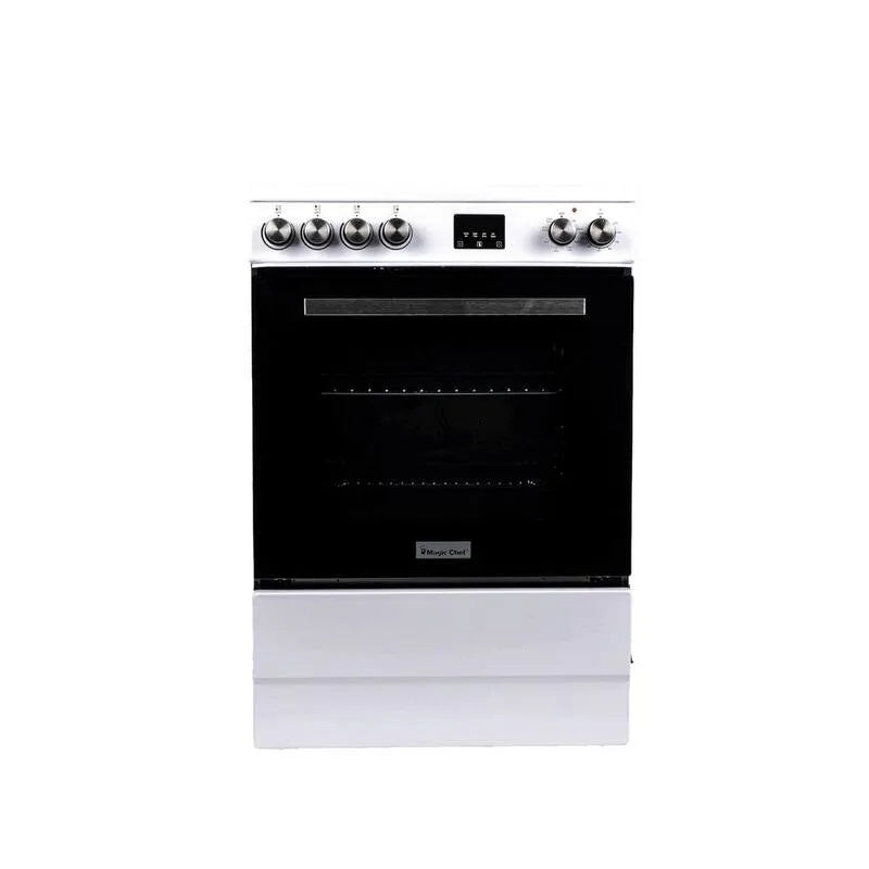 Magic Chef Électrique, 24 po, 4 brûleurs, blanc, 24 in