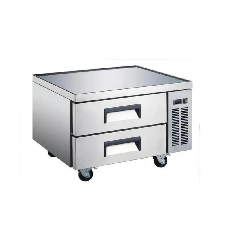 Cooler Depot, 52 po W 35 pi3 Commercial Chef Réfrigérateur de base Refroidisseur en acier inoxydable, Réfrigérateurs professionnels, 52 in, 35 cu. ft