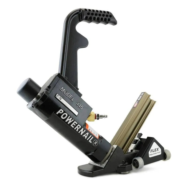 Nailer, 16-Gauge Flex Power Roller Pneumatique Planchers de bois franc Cleat Nailer