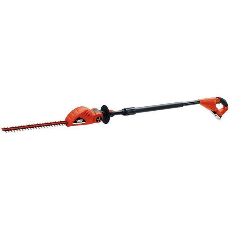 noir+DECKER Batterie sans fil Powered Pole taille-haies Kit 1. 5Ah, 20V, sans fil de conception, 1. 5Ah Batterie et chargeur, 1.5Ah