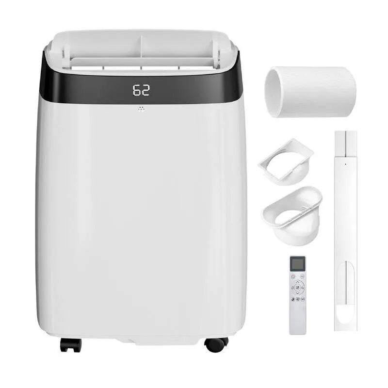 Climatiseur, 6300 BTU, 10000 BTU, conception compacte et portable, 450 pieds carrés, Blanc, 6,300 BTU, 10,000 BTU