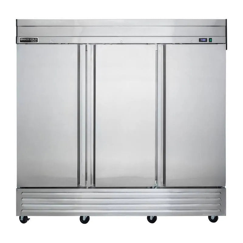 Réfrigérateur 3-Solides, acier inoxydable, 65 pi, montage inférieur, série V, 81 Watt, 65 cu. ft