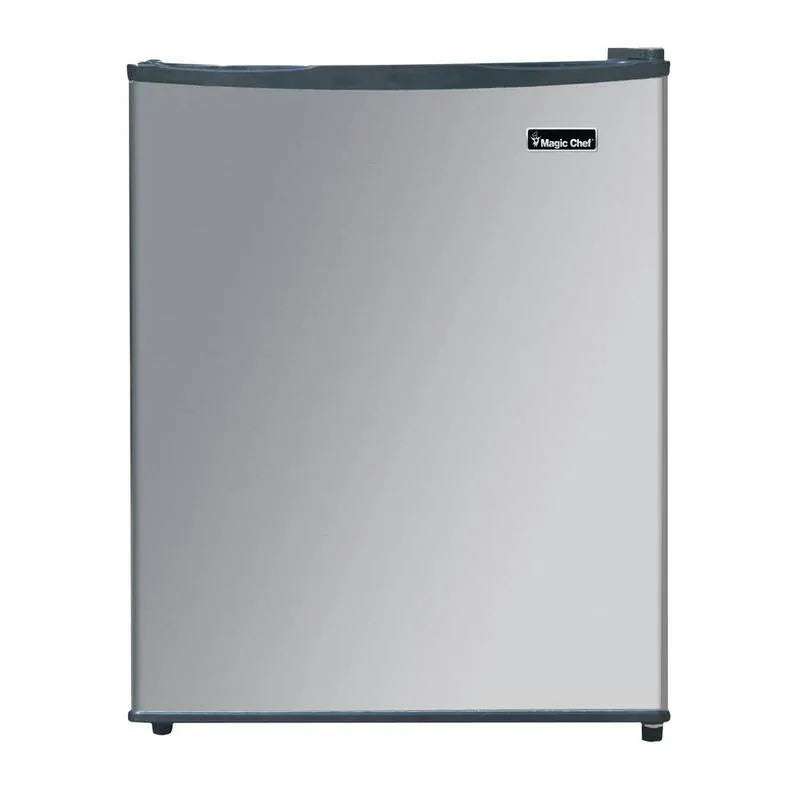 Magic Chef Réfrigérateur chef magique, acier inoxydable, 2, 4 pi, appareil de stockage alimentaire congelé, 2.4 cu. ft