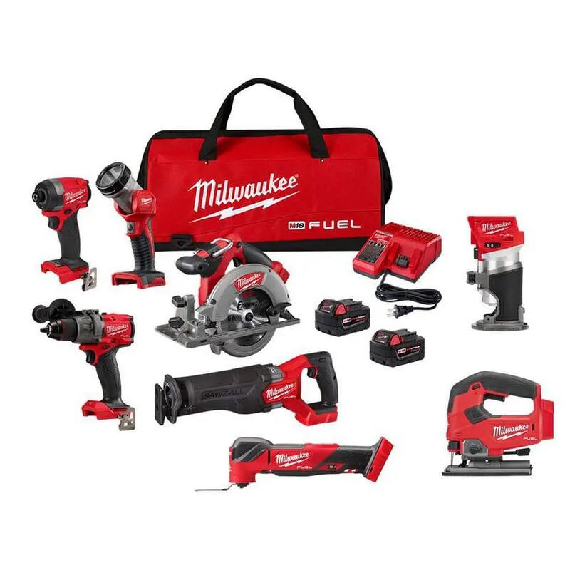 Milwaukee, sans fil, scie à jig et routeur compact, avec multi-outil, sans fil design