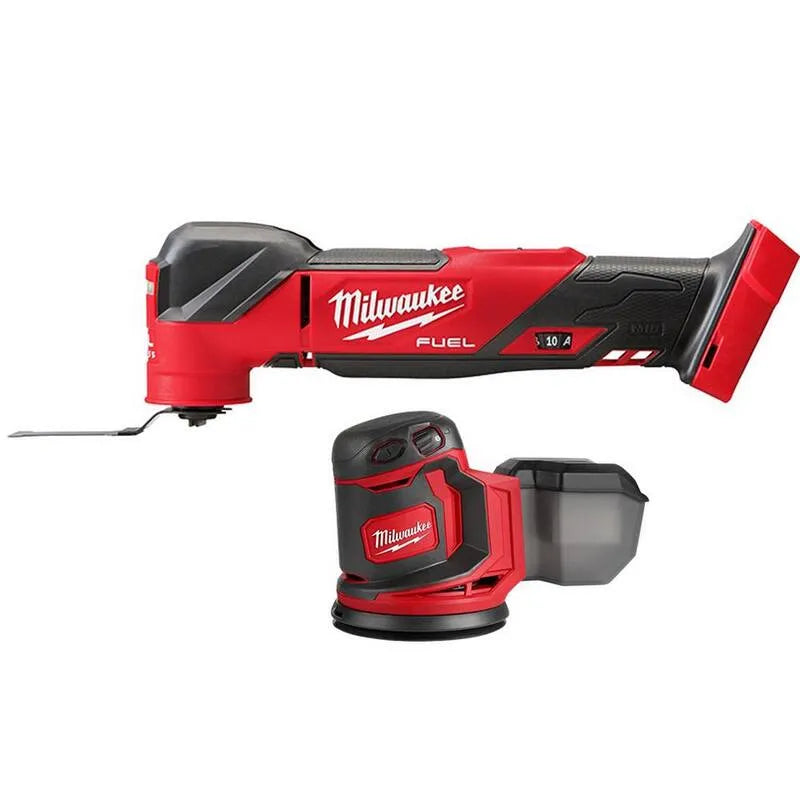 Milwaukee 18-Volt, 5 po, Sander Orbit aléatoire, Design sans fil, M18, Sans pinceau, 5 in