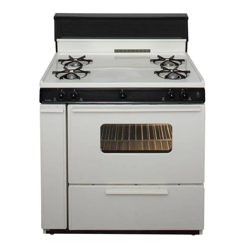 Gamme de gaz, 36 po, 3, 91 pi, Appareil de cuisson au gaz avec la configuration du brûleur, Biscuit, 36 in, 3.91 cu. ft