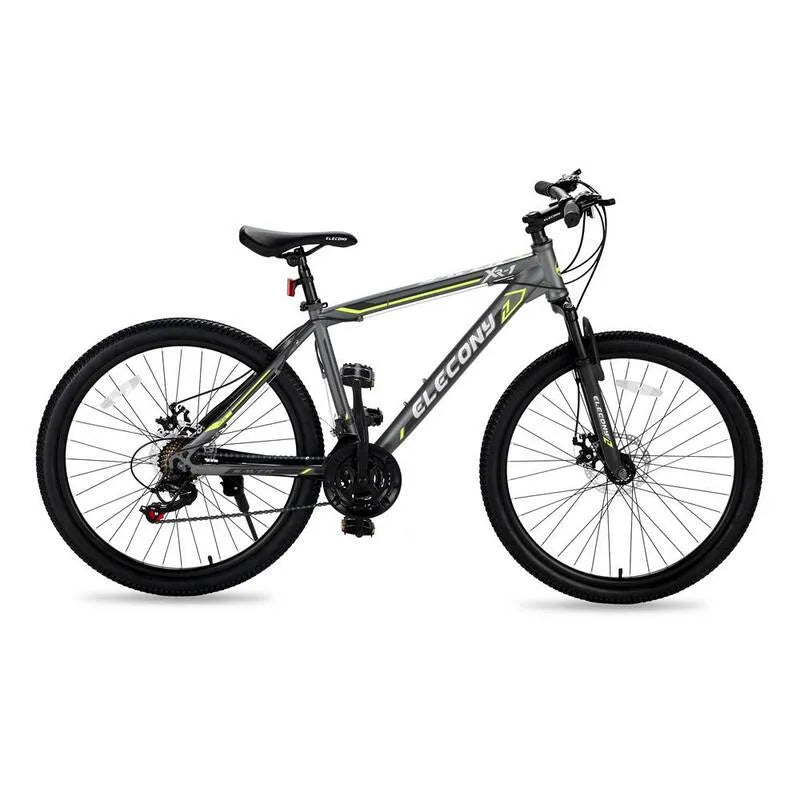 21-vitesses 21-Vitesse, 24 po, Aluminium, Acier/Cadre d'aluminium, Shimano 21-Vitesse Vélo de montagne, 24 in, Gris, Vélos