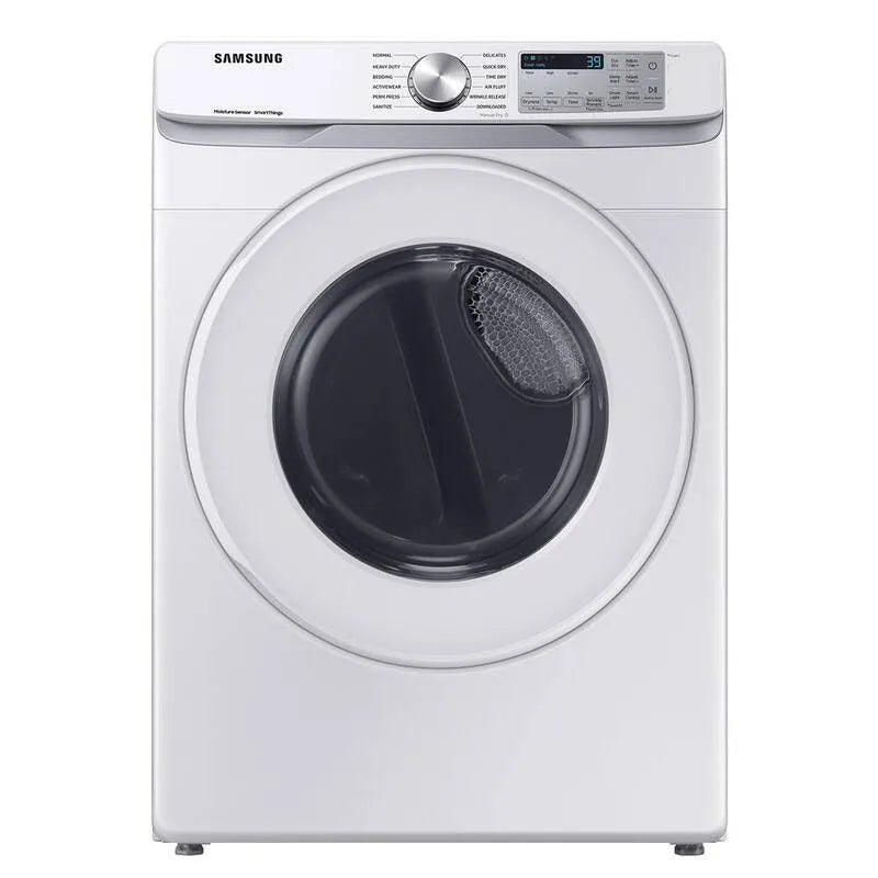 Samsung Séchoir à gaz intelligent à charge frontale, 7, 5 pi, blanc, 7.5 cu.ft