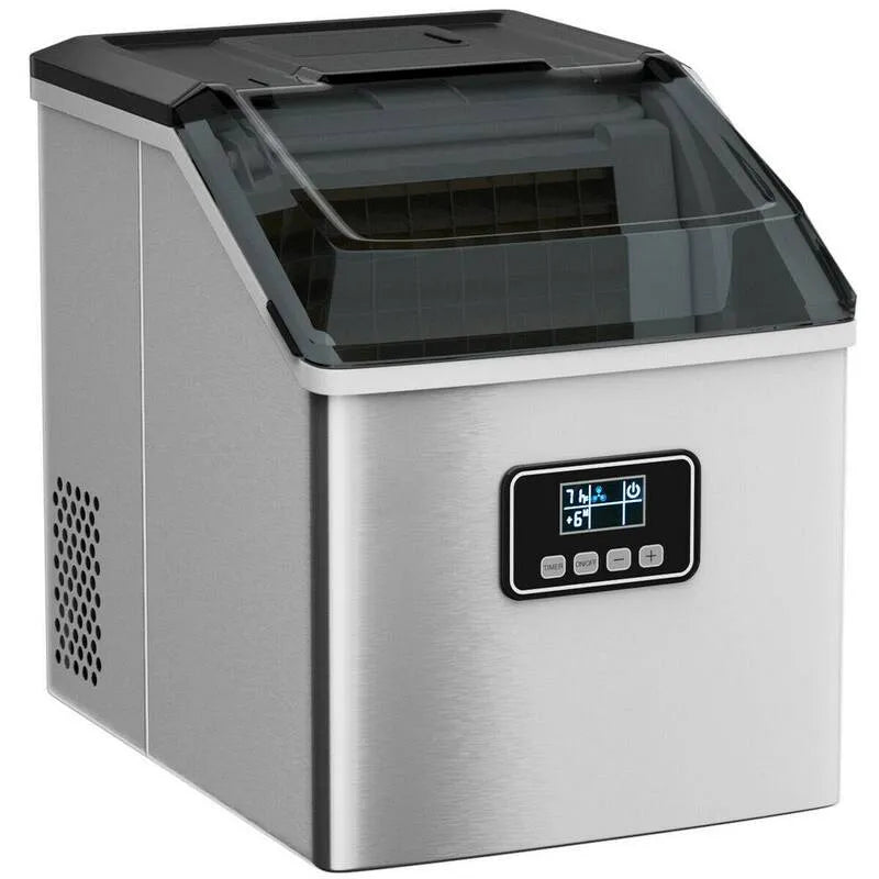 machine à glaçons 48 lbs. Autoportant, Acier inoxydable